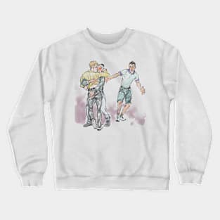 Unexpected meeting Crewneck Sweatshirt